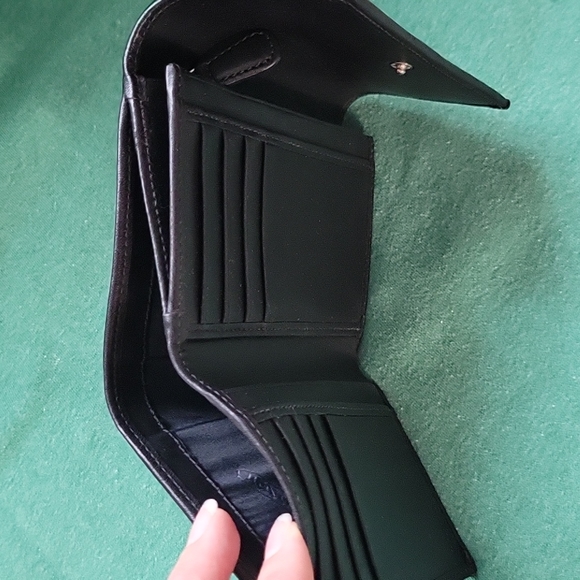 Coach Wallet Signature C Black NWOT - Picture 5 of 8